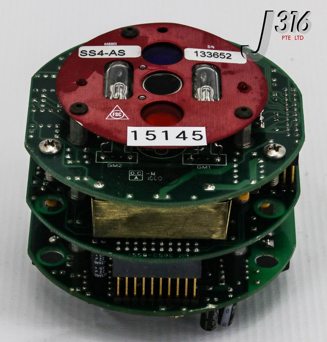 コントローラー3つ 15145 HONEYWELL PCB FIRE SENTRY FIRE & FLAME DECTR CTRL BD W/O