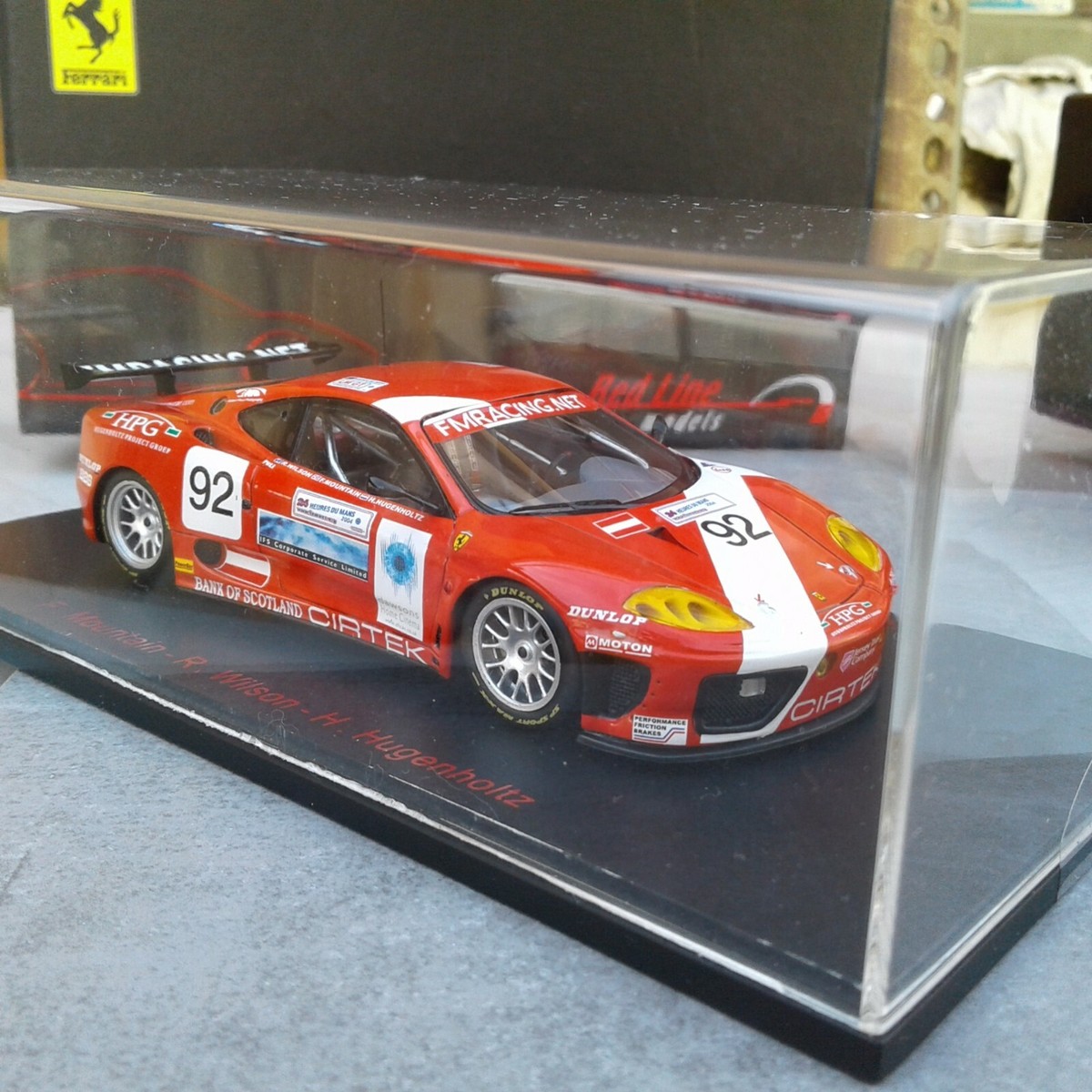 ミニカー Red line Ferrari 360 Modena JMB 70 2002 Ferrari 360