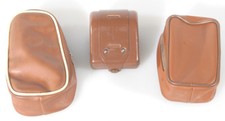 AGFA BROWN CASES FOR FLASH AND ACCESSORIES