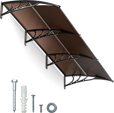 IDZO 40''X120'' Awnings for Doors, SPF 50+ Uv-Protective Window Awning Exterior