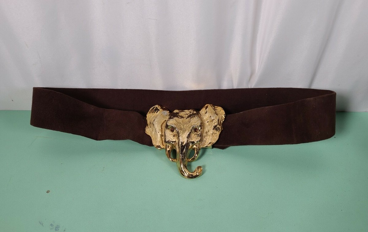 Mimi Di N Vintage Belt 1984 EXCELLENT Condition Mimi Di N large gold leaf Belt Buckle Vintage 1984 | eBay main image 2