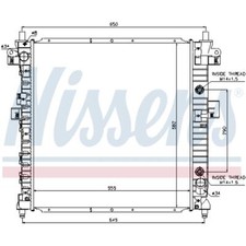 Radiateur Ssangyong ACTYON