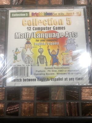 Bright Ideas For Kids Collection 5 12 Computer Games Math Language Arts