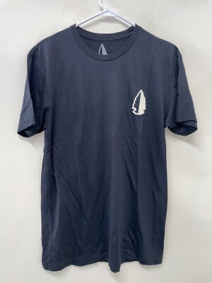 Tachunt Fish Men's M Beheaded Tee Navy Blue Medusa Tri Blend Material Casual NEW