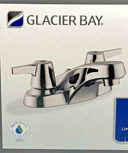 Grifo de baño cromado Glacier Bay Aragon HD67090W-5501 4 pulgadas - Imagen 2 de 5