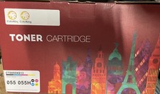 Toner Compatible for Canon 055 055H W/Chip ImageClass MF741Cdw MF743Cdw MF745Cdw