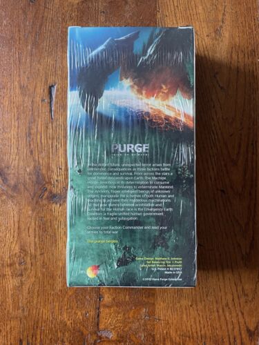 Purge Sins of Science Strategy Card Game / New & Sealed Nova Forge Enterprise - Picture 3 of 5