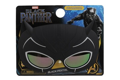 BRAND NEW W TAGS!! Boys Awesome Marvel Black Panther Costume Sunglasses BRAND NEW W TAGS!! Boys Awesome Marvel Black Panther Costume Sunglasses