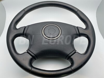 Momo Leather Steering Wheel For: Subaru Impreza GC8 GF8 WRX