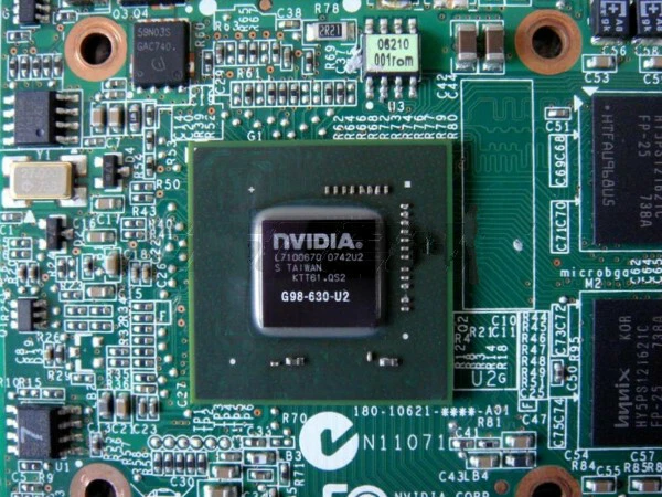 nVidia Geforce 9300M 9400M GS G98-630-U2 DDR2 256MB MXM I II 2.0 VGA Video Card - Image 3 of 4