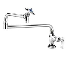 Krowne 16-161L Deck Mount Pot Filler w/ 12" Jointed Spout LOW LEAD