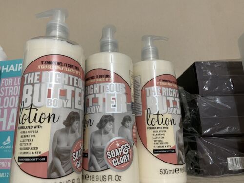Soap & Glory Original Pink the Righteous Butter Moisturizing Body Lotion Gift - Picture 2 of 2