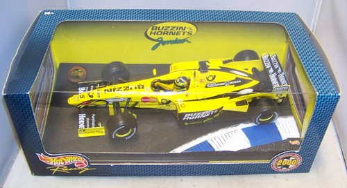 1:18 HOT WHEELS 2000 JORDAN FORMULA ONE F1 HEINTZ-HARALD FRENTZEN LAUNCH 26700