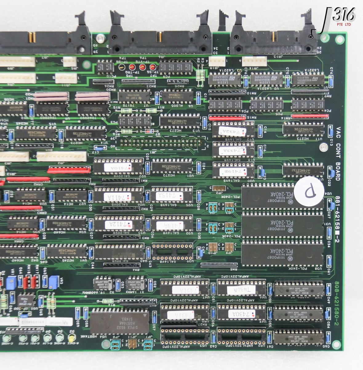 36399 TEL PCB, VAC CONT BD 808-621580-2 W/ 881-521470-1 881 36399 TEL PCB, VAC CONT BD 808-621580-2 W/ 881-521470-1 881