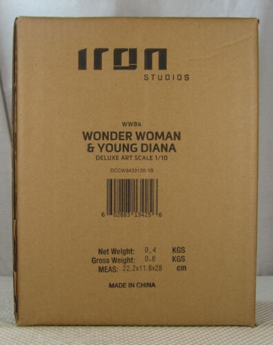 Iron Studios Wonder Woman and Young Diana 1/10 Deluxe Statue WW84 NEW SEALED - Picture 11 of 11
