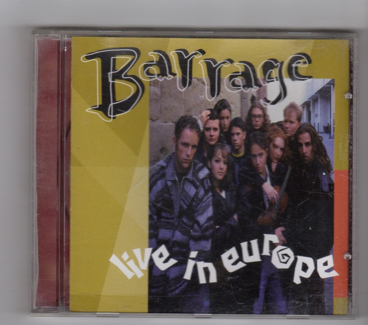 (IN161) Barrage, Live In Europe - 1998 CD