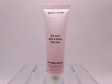 GRACE & STELLA Lavender Lotion 1oz,  Calming and Moisturizing, New, Sealed