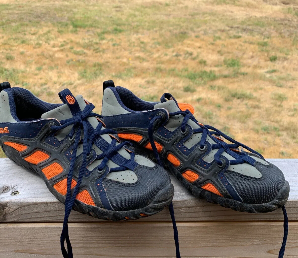 Teva Lace Up Athletic Outdoor Water Shoes Size 8