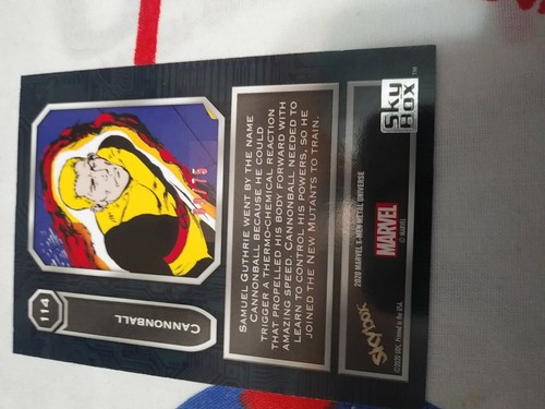 2020 Upper Deck Marvel X-Men Metal Universe Pink /75 CANNONBALL PMG - Picture 7 of 8
