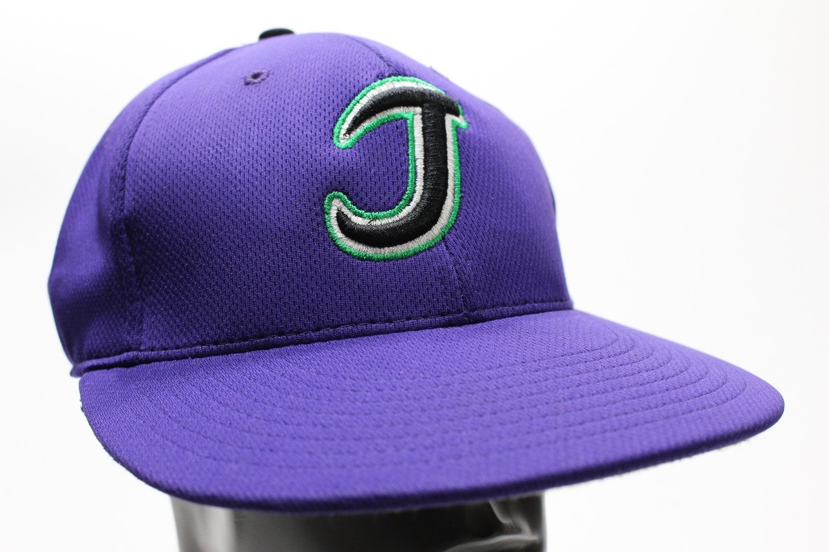 J LOGO - D JACKS - PURPLE - RICHARDSON - FITTED 7 1/8 SIZE