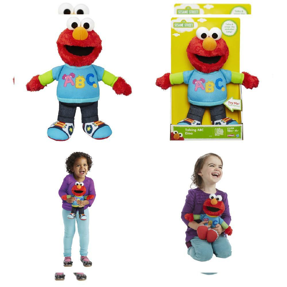 sesame street talking abc elmo figure