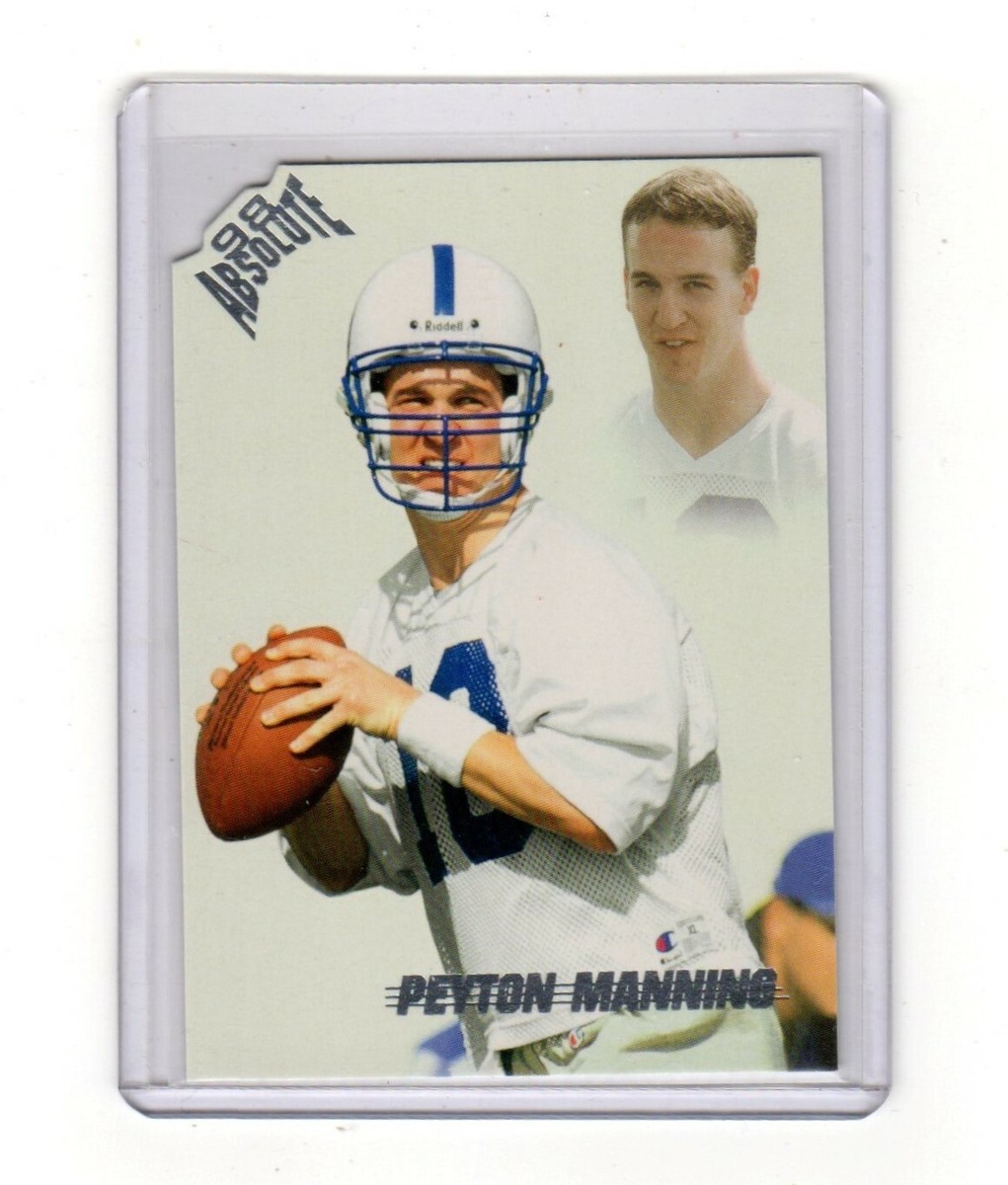 PEYTON MANNING 1998 Absolute Retail ROOKIE CARD #165 INDIANAPOLIS