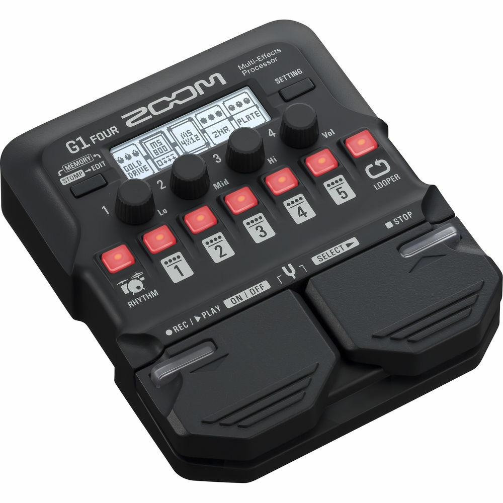 Zoom G1 Четыре процессора гитарных эффектов