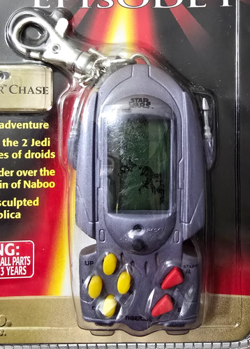 Star Wars Episode 1 Gian Speeder Chase Video Game Keychain Tiger Electronics 90s - Picture 3 of 6