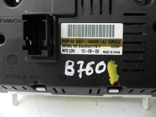 Display Ford FIESTA VI 2009 8A6T18B955AJ - Bild 3 von 3