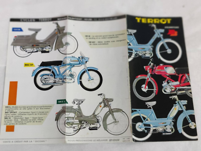 Motos - Catalogue 1951 TARIF DES PIECES DETACHEES Cycles Motocyclettes TERROT DIJON TYPE 350 Cm3 Hctl 1847363091
