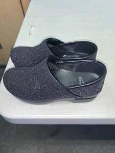 glitter dansko clogs
