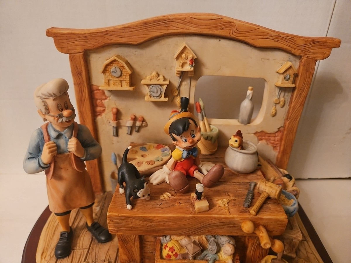 RARE 1989 Schmid Disney Limited Edition Sculpture PINOCCHIO, #309