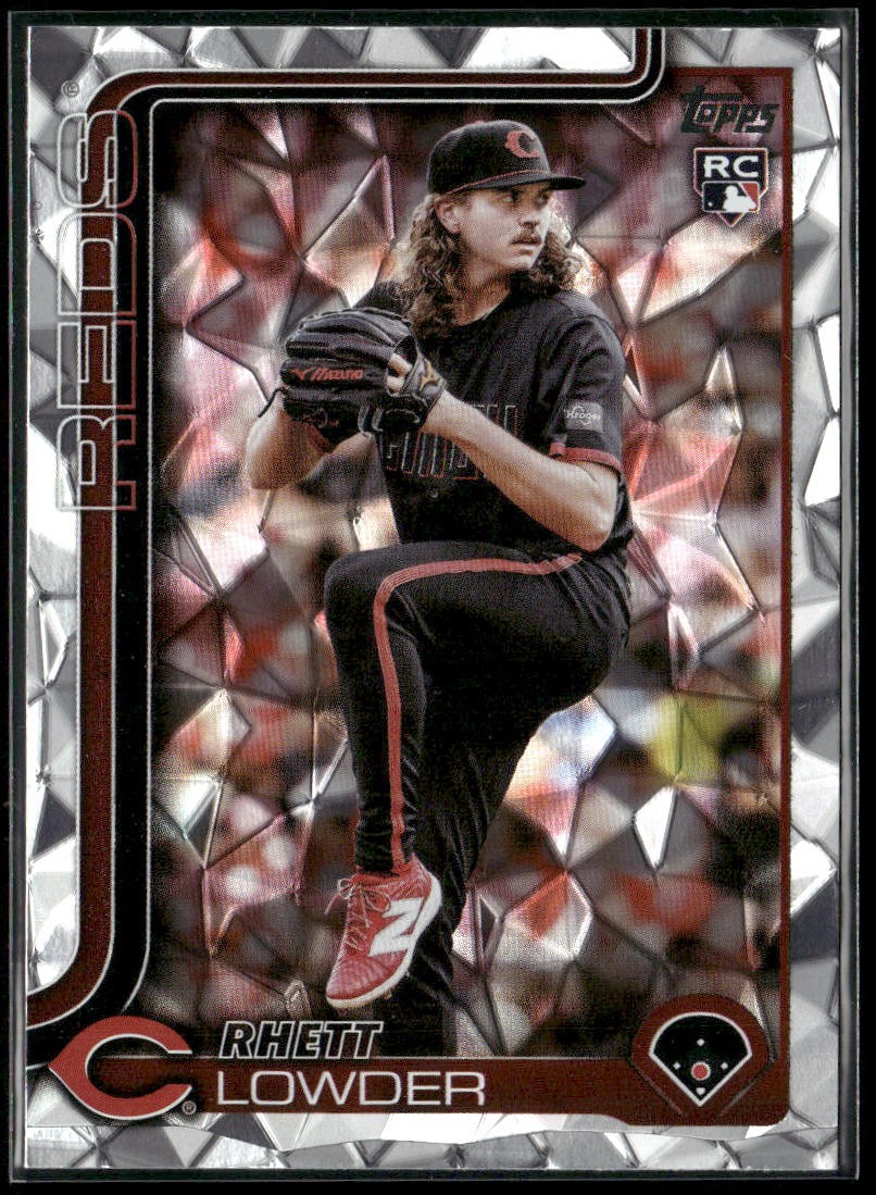 2025 Topps #205 Rhett Lowder Diamante Foil