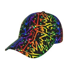 Gay Pride Baseball Cap Rainbow LGBT Trucker Hat for Men and Women Pride Month...