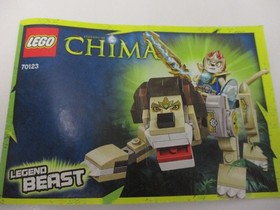 (i14) LEGO 70123 Lion Legend Beast with BA LEGENDS OF CHIMA
