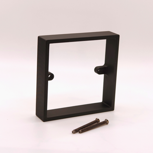 Black Socket Switch Spacers - 10mm, 15mm & 20mm - Single & Double - 第 2/5 張圖片