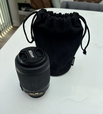 Nikon AF-S DX Nikkor 55-200mm f/4-5.6G ED VR Lens - used, good condition