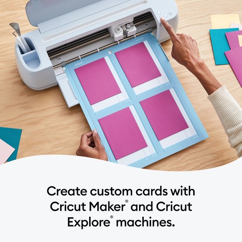 Cricut Joy Cutaway Cards Pastels Sampler Double Pack with Card Mat 2x2 Bundle - Picture 5 of 7