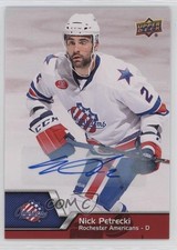 2014-15 Upper Deck AHL Auto Nicholas Petrecki Nick Petrecki #59 Auto 12jy