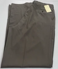 Tallia Uomo Men's 42L Dress Pants UNHEMMED 100% Worsted Wool Super 100s NWT