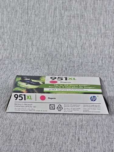 HP 951XL Magenta High Yield Ink Cartridge CN047AN Exp 2023 New Sealed - Picture 5 of 5