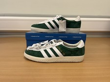 Adidas originals UK 8 Gazelle SPZL Spezial Trainers Green / White IF5787