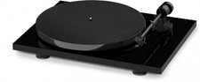 Pro-Ject E1 Phono schwarz Voreingestellter Ortofon OM 5E Tonabnehmer