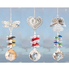 Solid Oak Suncatcher Trio Ornament Kit