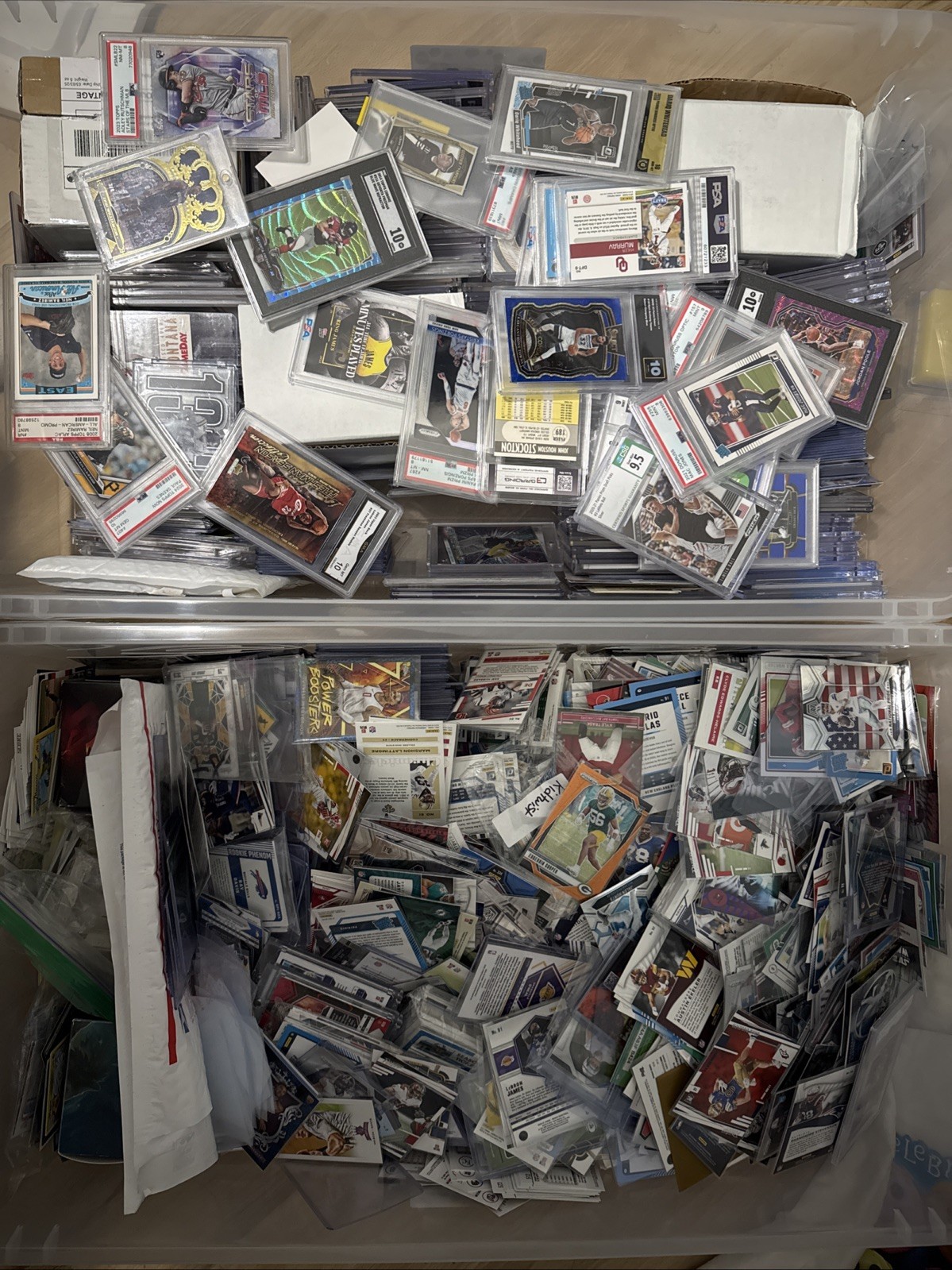 Massive Sports Card Lot