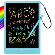 10 Inch LCD Doodle Board Writing Tablet for Kids Colorful Drawing Pad and Ed...