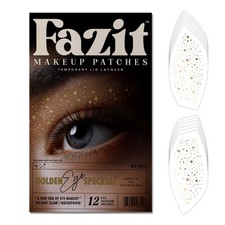 Makeup Patches Golden Eye Speckles Glow Up Glitter Accessories for Women Face