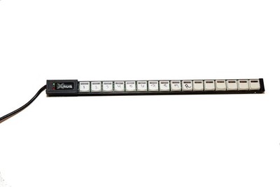 PI Engineering X-16 Stick; 16 Dedicated Addressable Keys