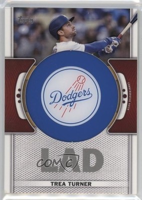 2023 Topps Series 1 Team Logo Commemorative Trea Turner #TLP-TT Patch 1u5y