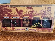 5 Piece - Project Genius Treasure Island Brain Teaser Assorted Puzzles